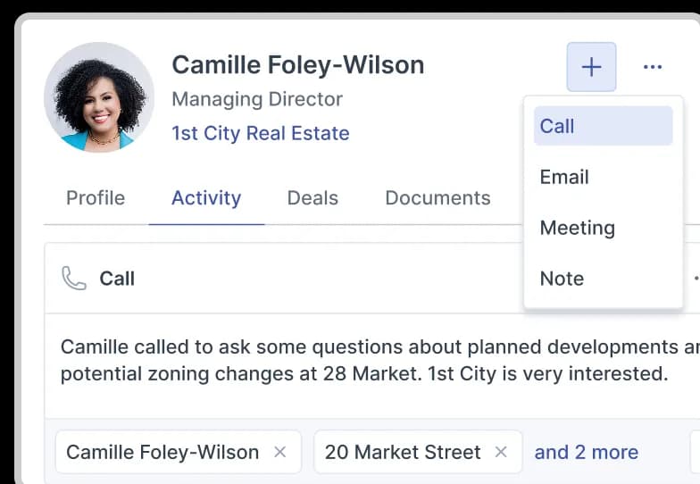 Contact database