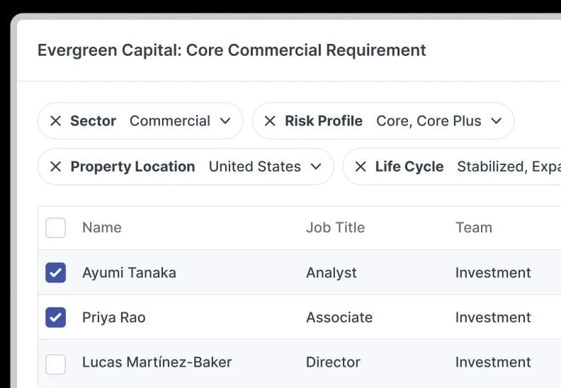 Requirements tracking